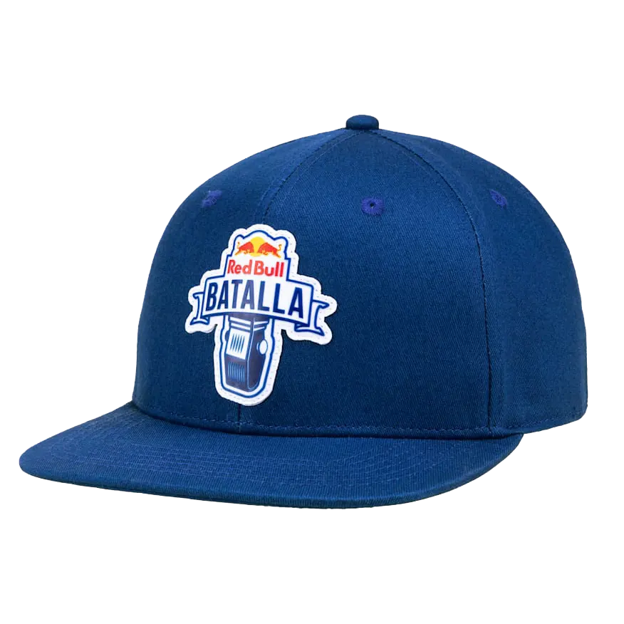 Gorra PLANA Red Bull Batalla de los Gallos AZUL