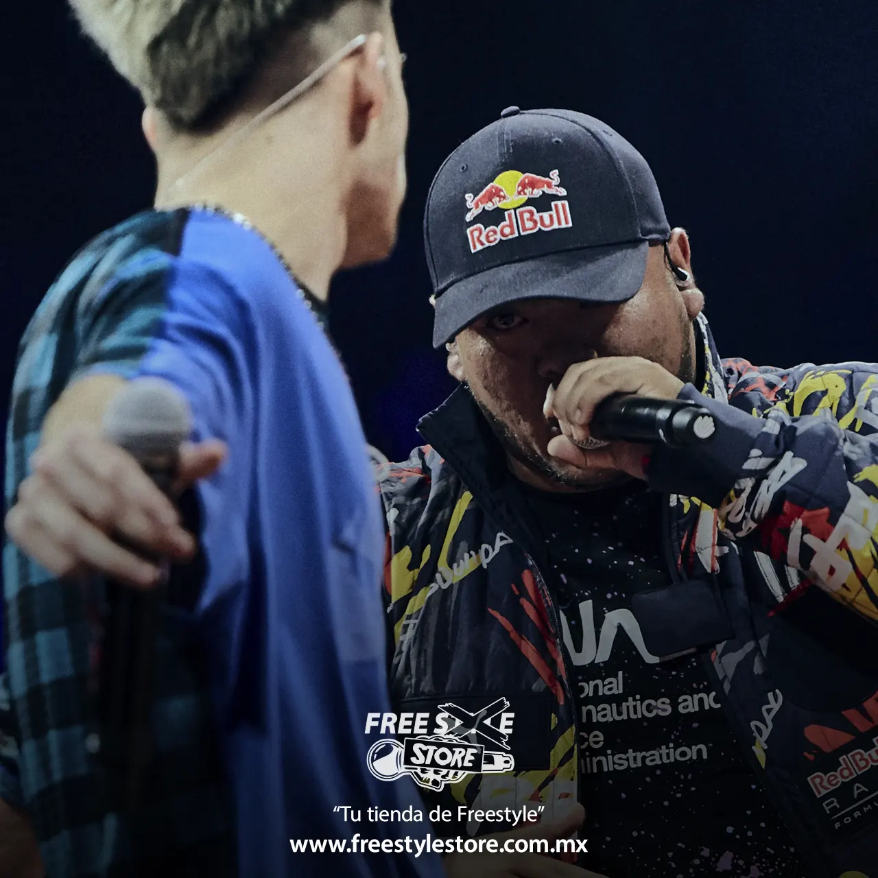 gorra red bull batalla de los gallos ACZINO vs WOS