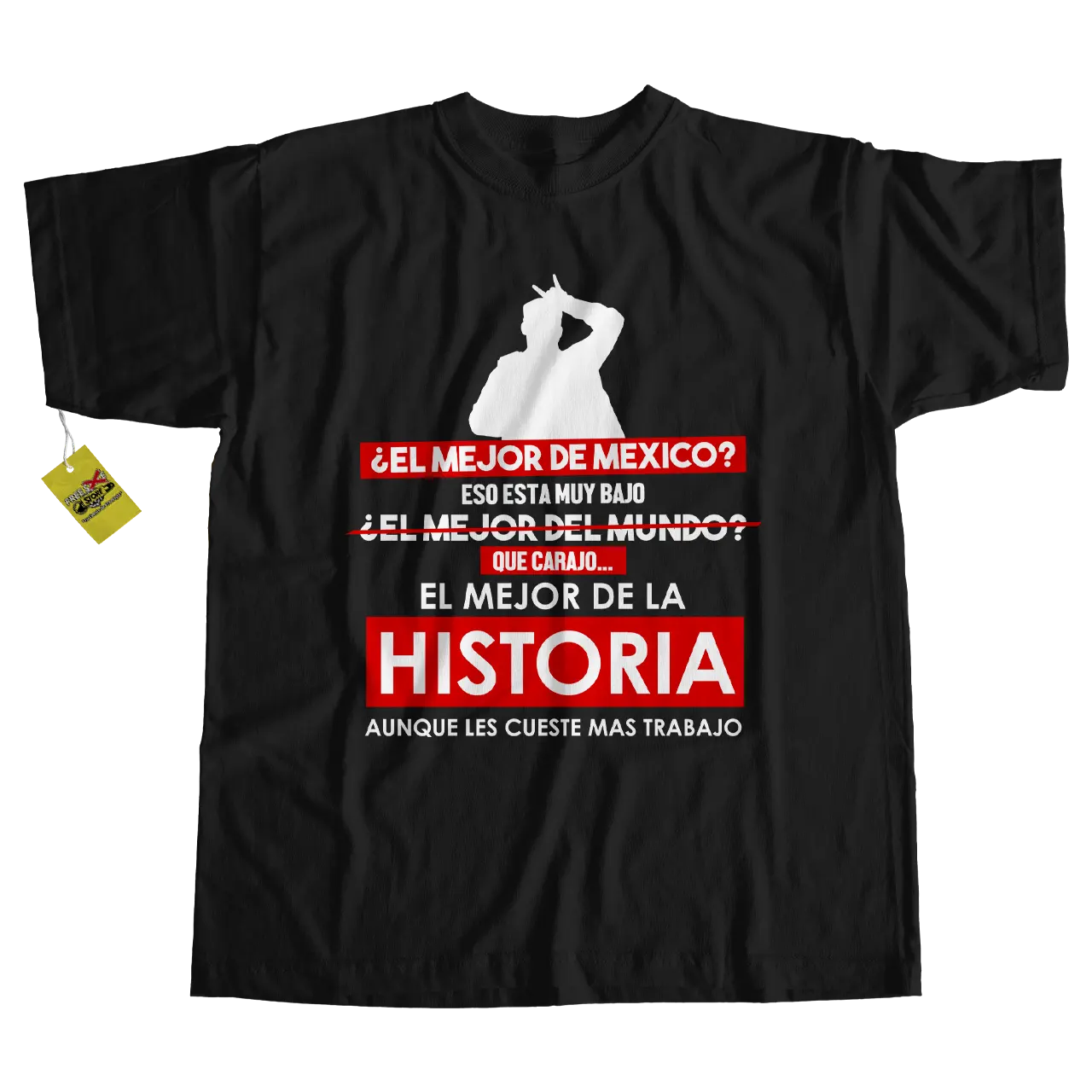 playera aczino el mejor de la historia aunque les cueste mas trabajo playera aczino el mejor de la historia aunque les cueste mas trabajo