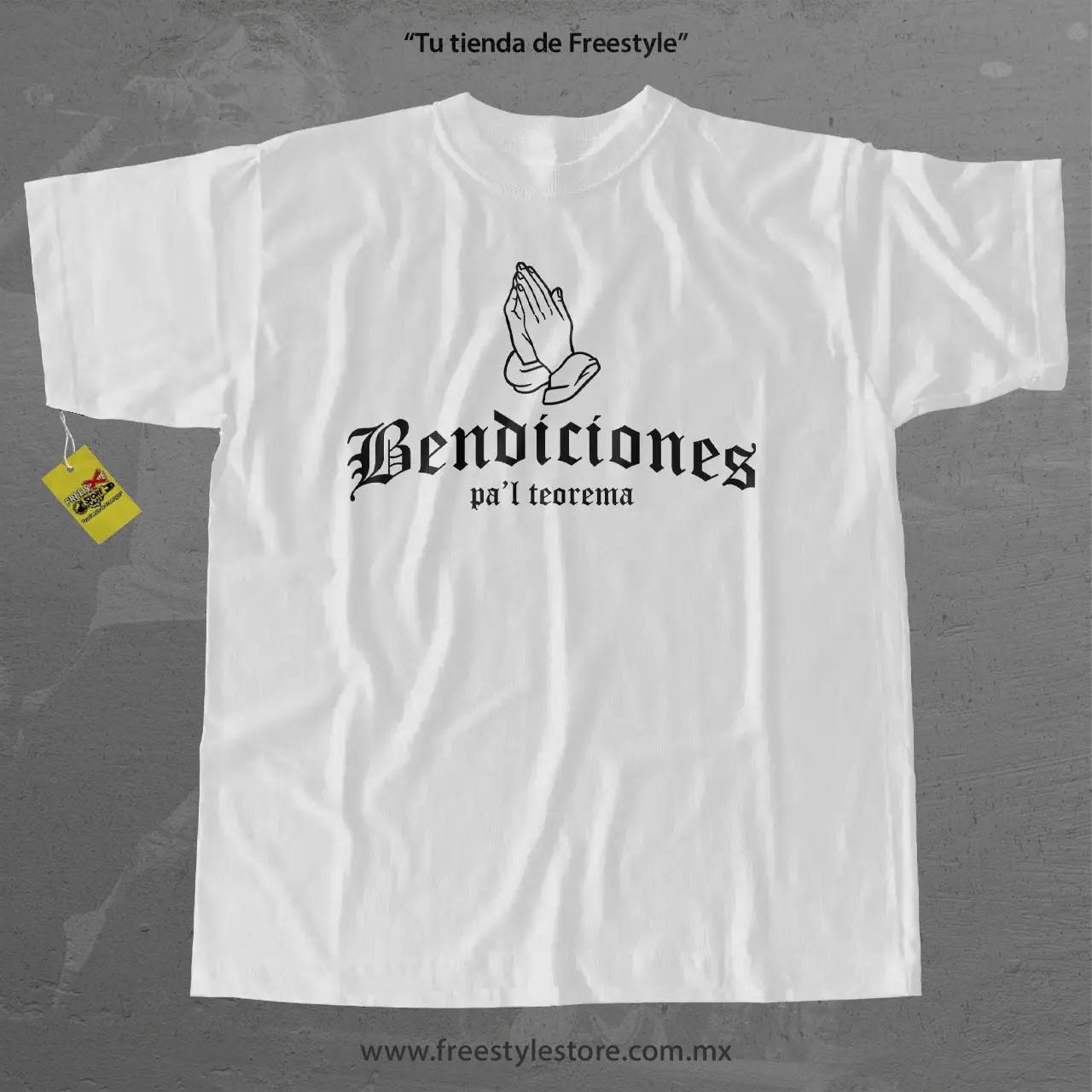 playera bendiciones pal teorema freestyle mexico