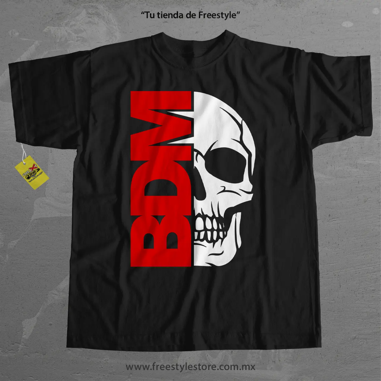 playera calavera BDM batalla de maestros freestyle