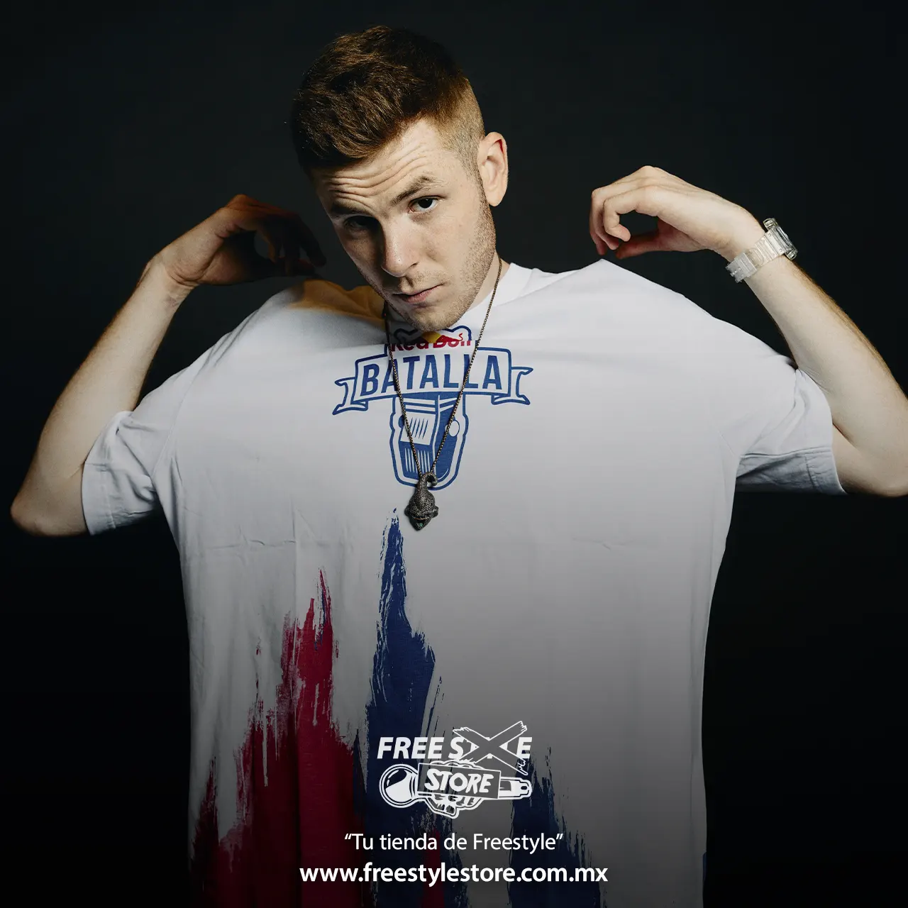 playera colores redbull batalla de los gallos 2024