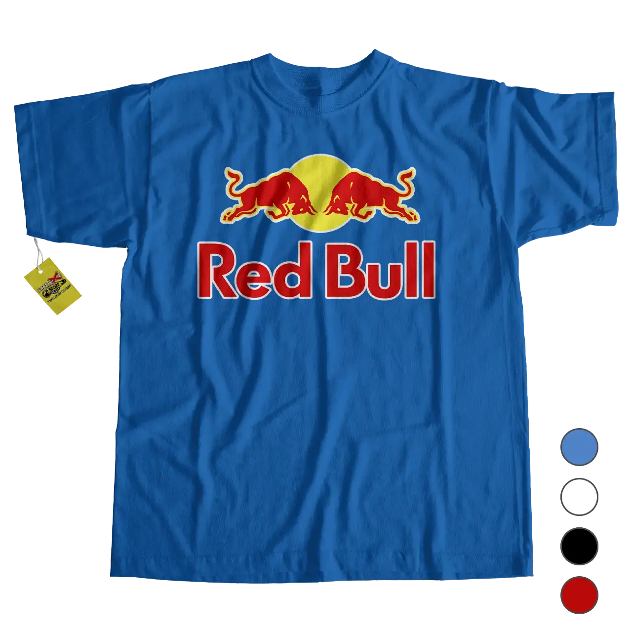playera red bull basica color azul playera red bull basica color azul